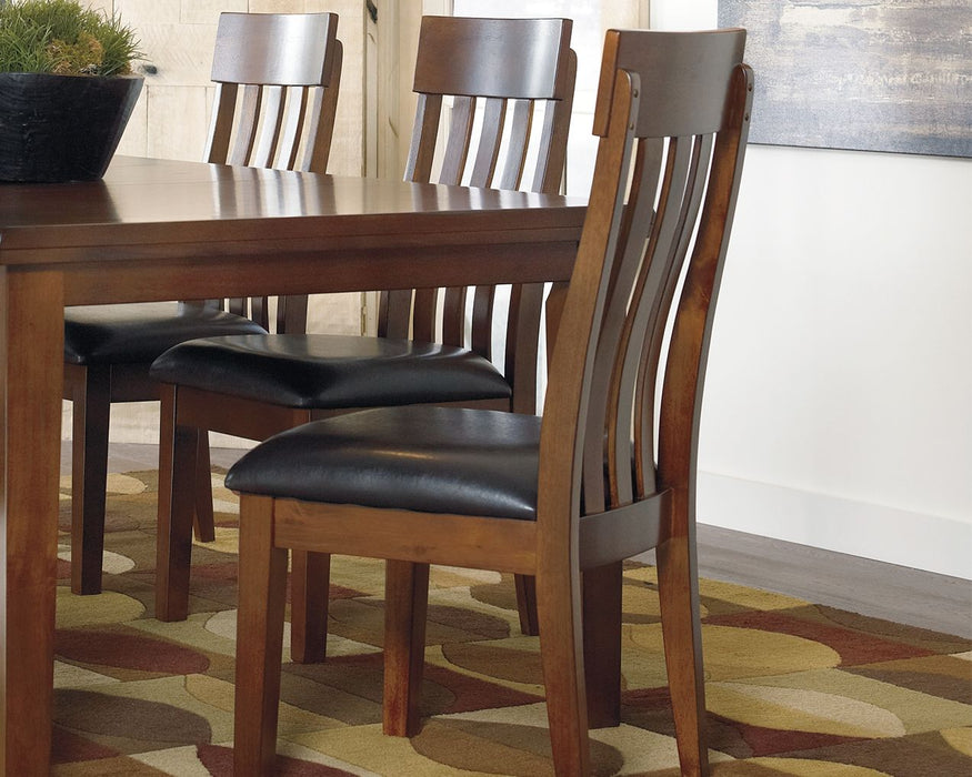 Ralene - Medium Brown - Dining Uph Side Chair (Set of 2)