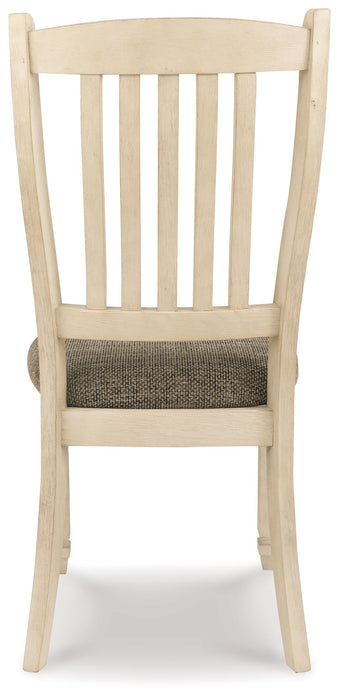 Bolanburg - Brown / Beige - Dining Uph Side Chair (Set of 2) - Rake Back