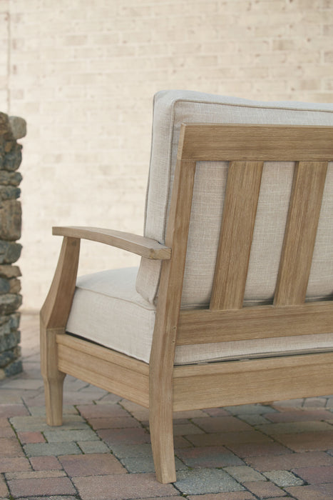 Clare - Beige - Lounge Chair W/Cushion