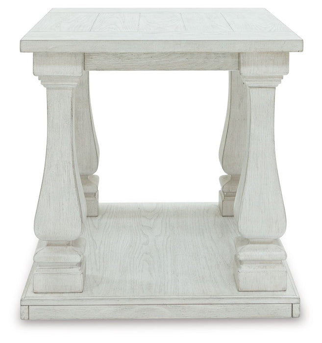 Arlendyne - Antique White - Rectangular End Table