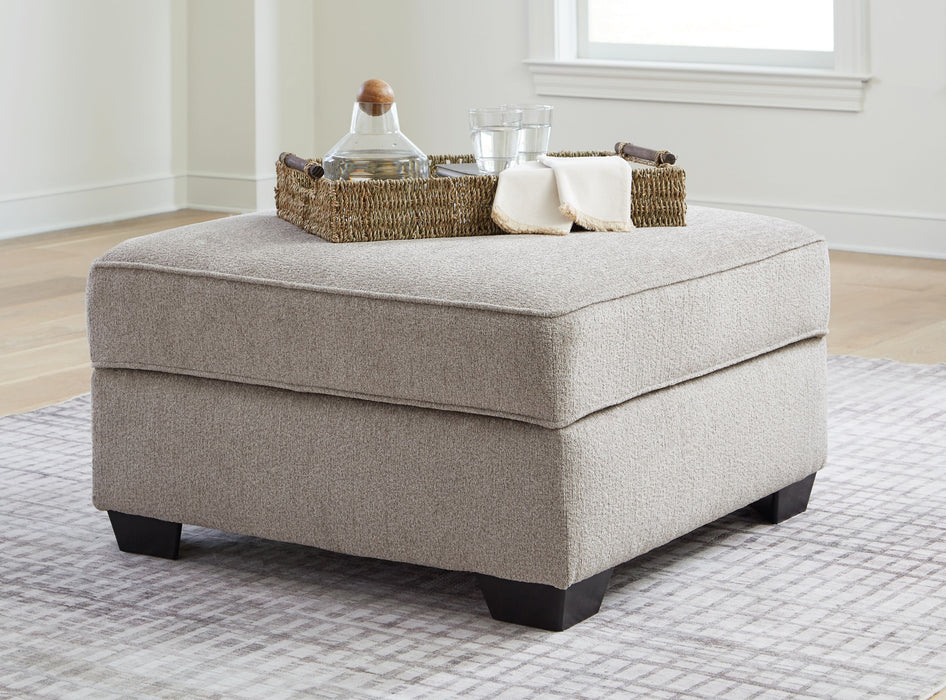 Claireah - Umber - Ottoman With Storage