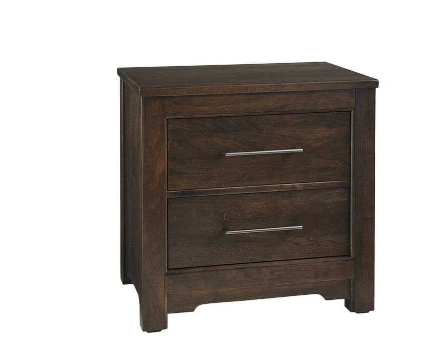 Crafted Cherry - Nightstand - 2 Drawers