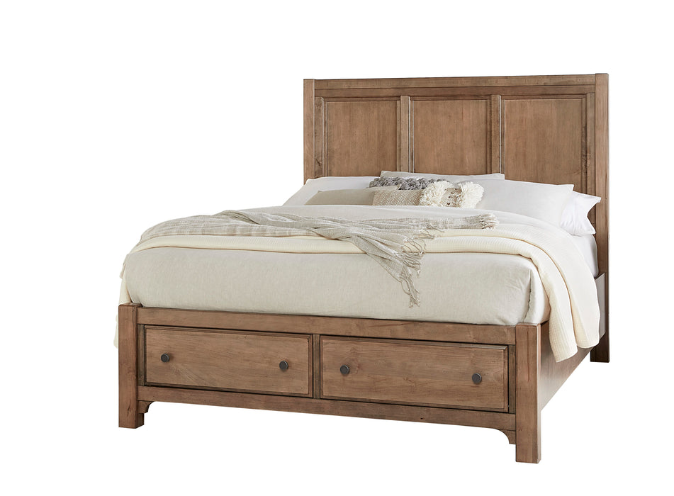 Cool Farmhouse - Panel Footboard Storage Bed