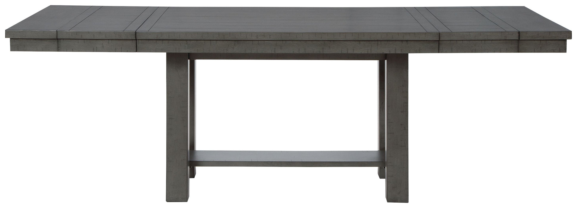 Myshanna - Gray - Rect Dining Room Ext Table