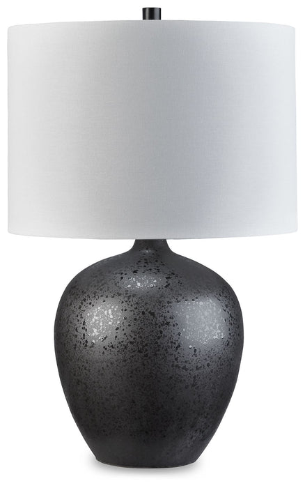Ladstow - Black - Ceramic Table Lamp